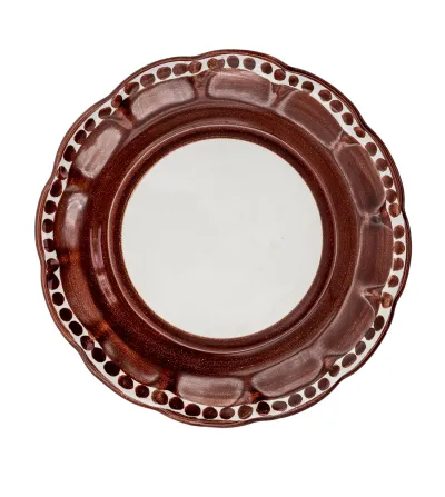 Juego de 6 Platos de Postre Marrones de la Colección... 2