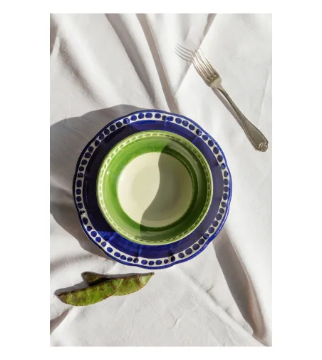 Set 6 Ciotole Medie Verde Collezione Vietri - Wftb