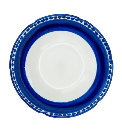 Wftb - Large Blue Salad Bowl from the Vietri Collection 2