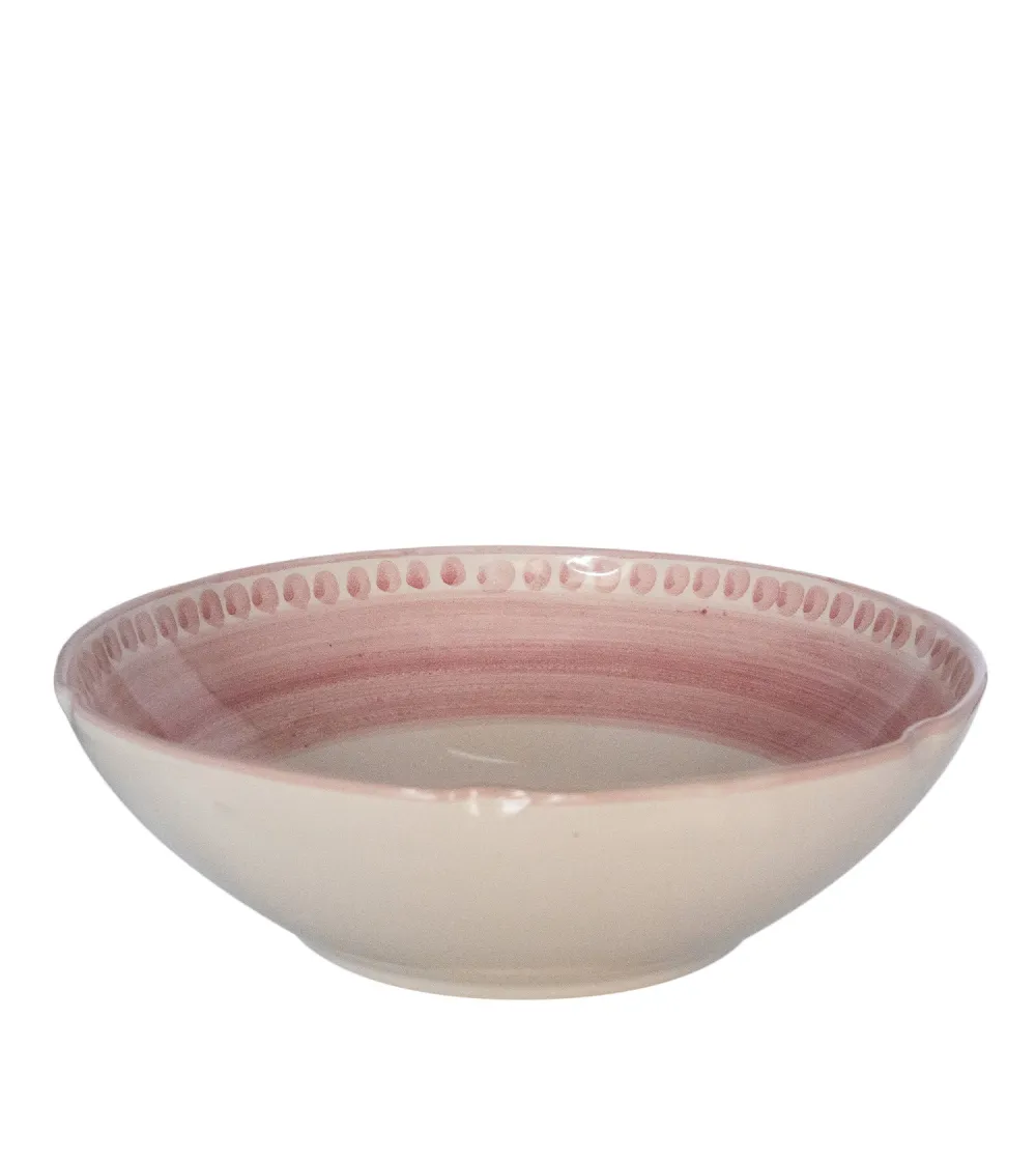 Wftb - Large Pink Salad Bowl from the...