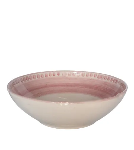 Wftb - Große rosa Salatschüssel aus der Vietri-Kollektion