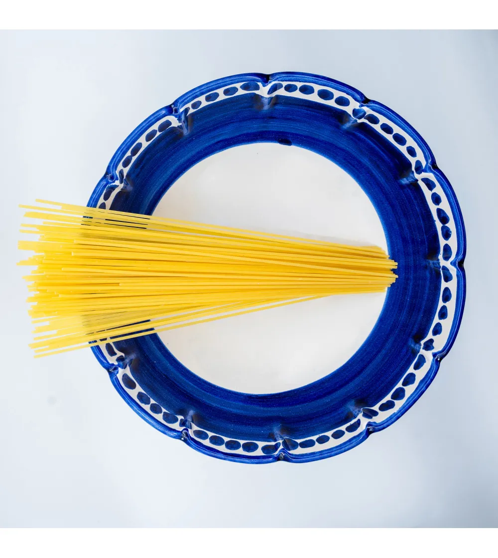 Wftb - Small Blue Salad Bowl from the...