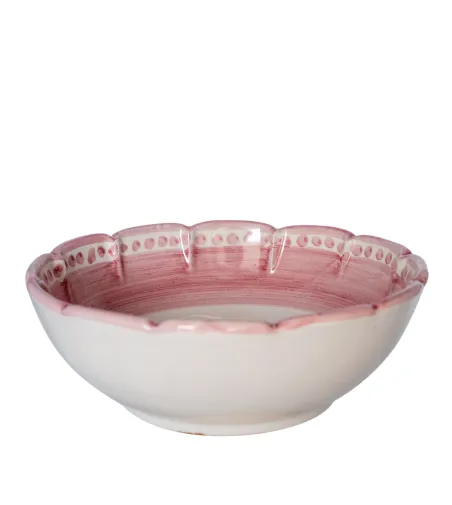 Wftb - Kleine rosa Salatschüssel aus der Vietri-Kollektion