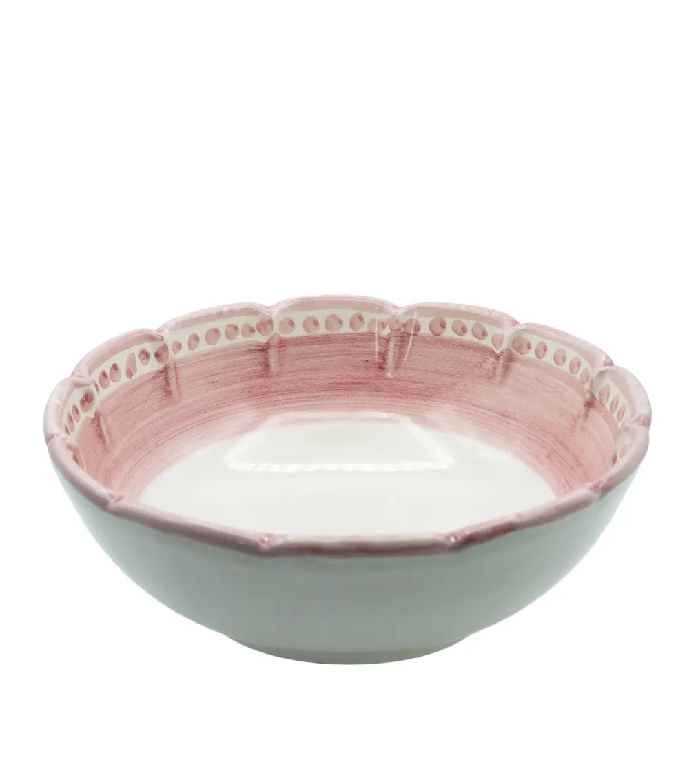 Wftb - Kleine rosa Salatschüssel aus...