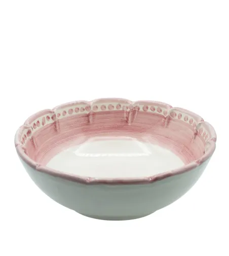Wftb - Kleine rosa Salatschüssel aus der Vietri-Kollektion
