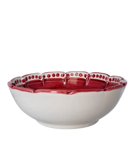 Saladier Petit Rouge de la Collection Vietri - Wftb