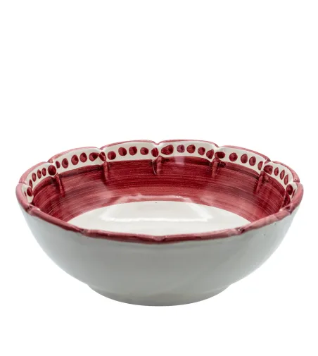 Saladier Petit Rouge de la Collection Vietri - Wftb