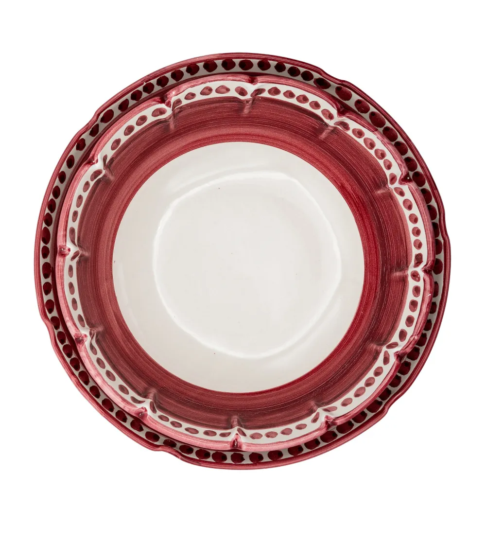 Ensaladera Pequeña Roja de la...