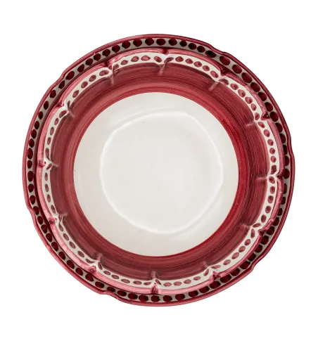 Wftb - Kleine rote Salatschüssel aus der Vietri-Kollektion