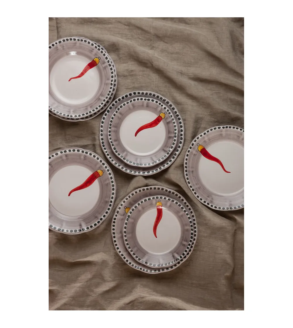 Wftb - Set mit 6 Suppenteller mit...