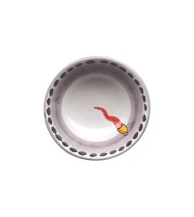 Juego de 6 Cuencos Pequeños con Cuerno Rojo - Wftb 2