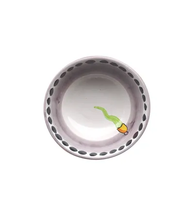 Set 6 Ciotole Piccole con Corno Verde - Wftb 2
