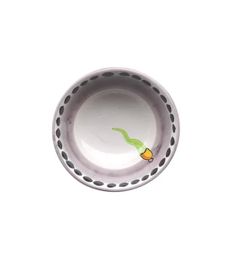 Juego de 6 Cuencos Pequeños con Cuerno Verde - Wftb