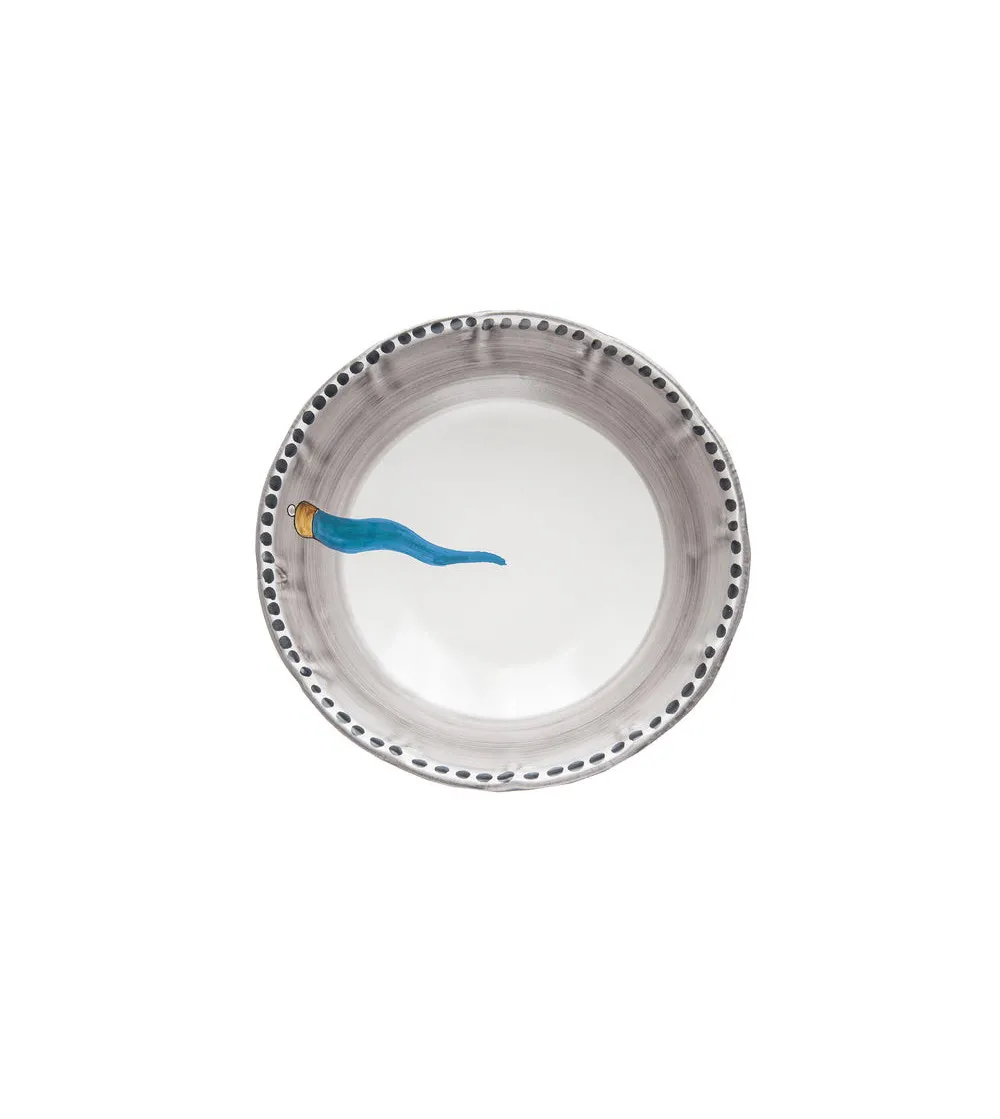 Saladier Grand avec Corne Bleu Clair...