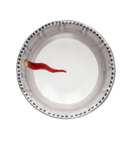Saladier Petit avec Corne Rouge - Wftb