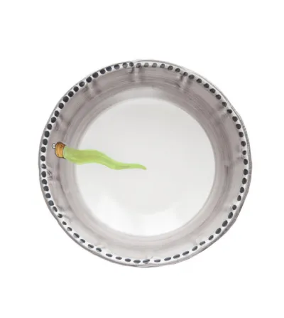 Insalatiera Piccola con Corno Verde - Wftb