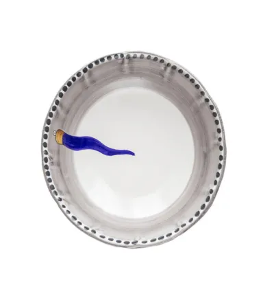 Saladier Petit avec Corne Bleu - Wftb