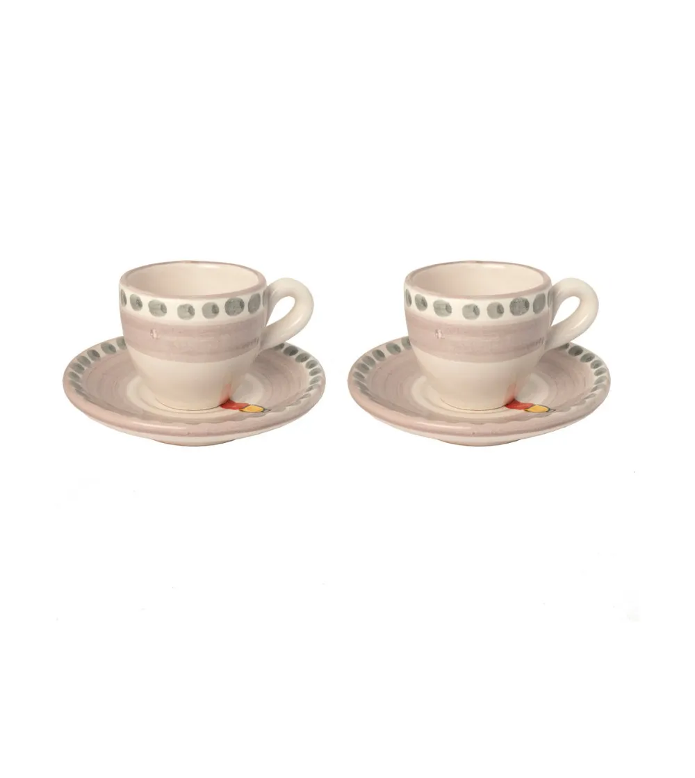 Ensemble de 2 Tasses à Café avec...