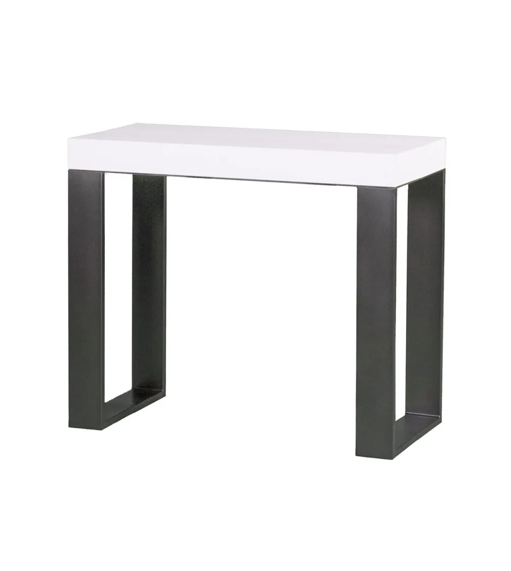 Table Console Anthracite Extensible...