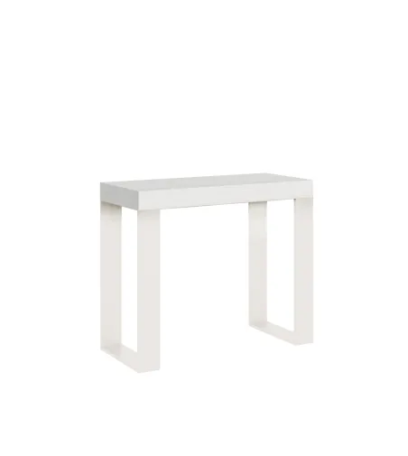 Table Console Blanche Extensible Tecno - Itamoby