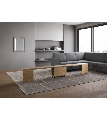 Table Console Extensible avec 1 Banc Evolve - Itamoby