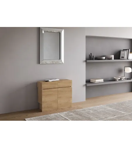 Table Console Extensible avec 2 Bancs Evolve - Itamoby