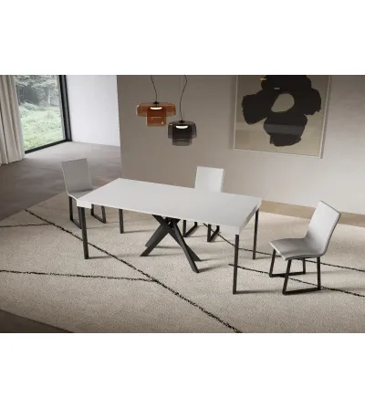 Table Console Anthracite Extensible Saki Small - Itamoby 2
