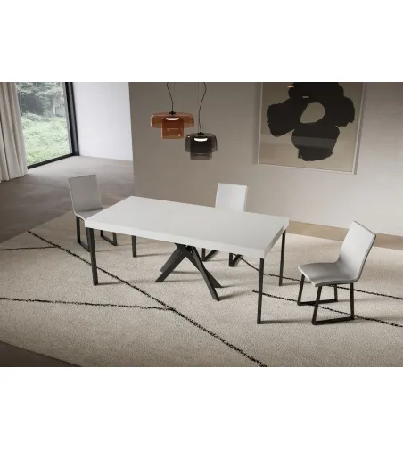 Itamoby - Saki Premium Small Anthracite Extendable Console Table