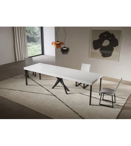 Itamoby - Saki Premium Anthracite Extendable Console Table