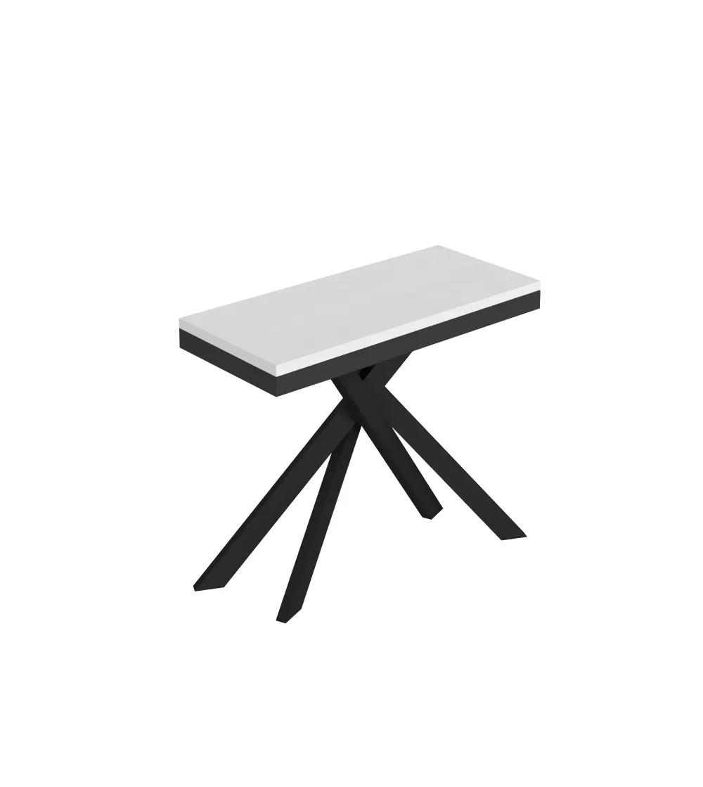 Table Console Anthracite Extensible...