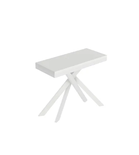 Itamoby - Saki Evolution Small White Extendable Console Table