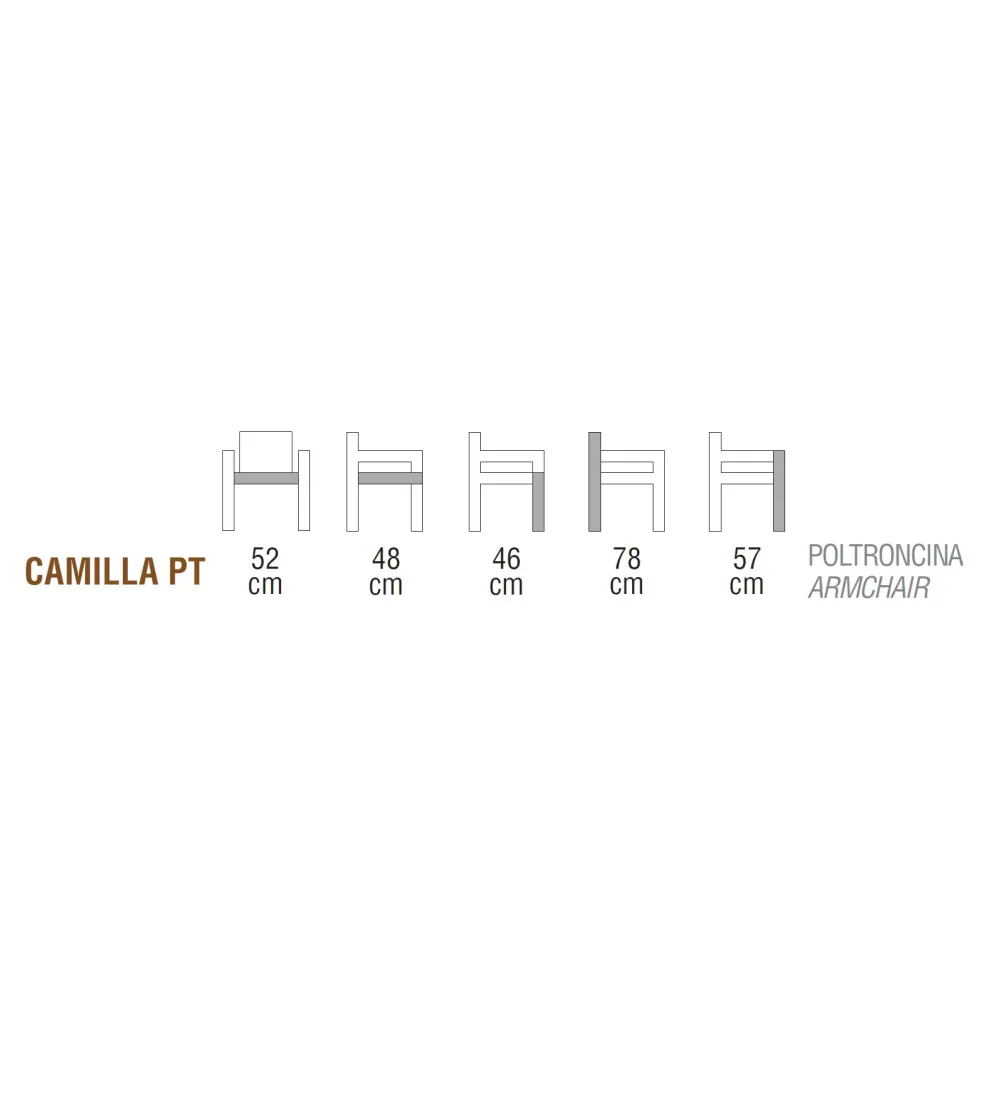Silla Camilla PT - Ambiance Italia