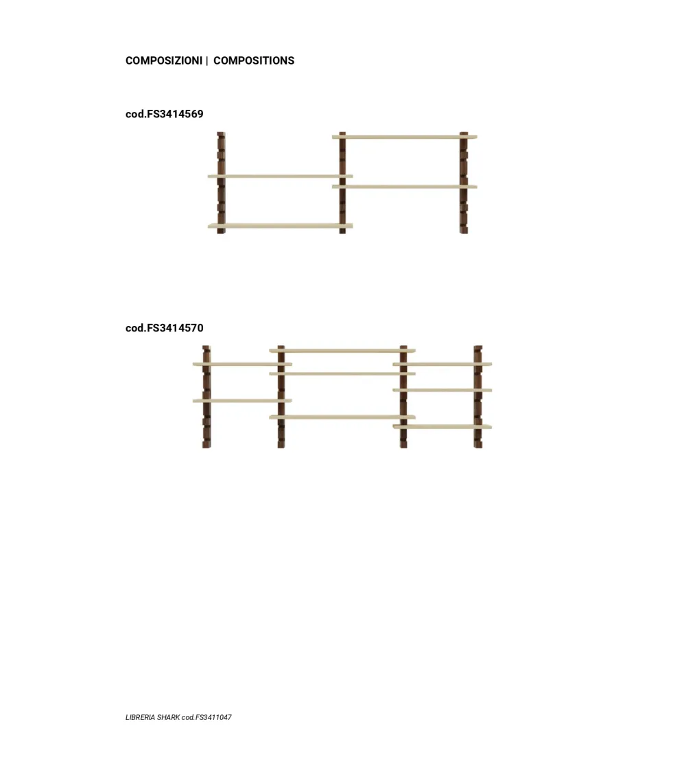 Morelato - Shark Modular Bookcase