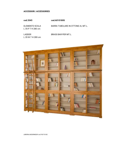 Morelato - Biedermeier Modular Bookcase