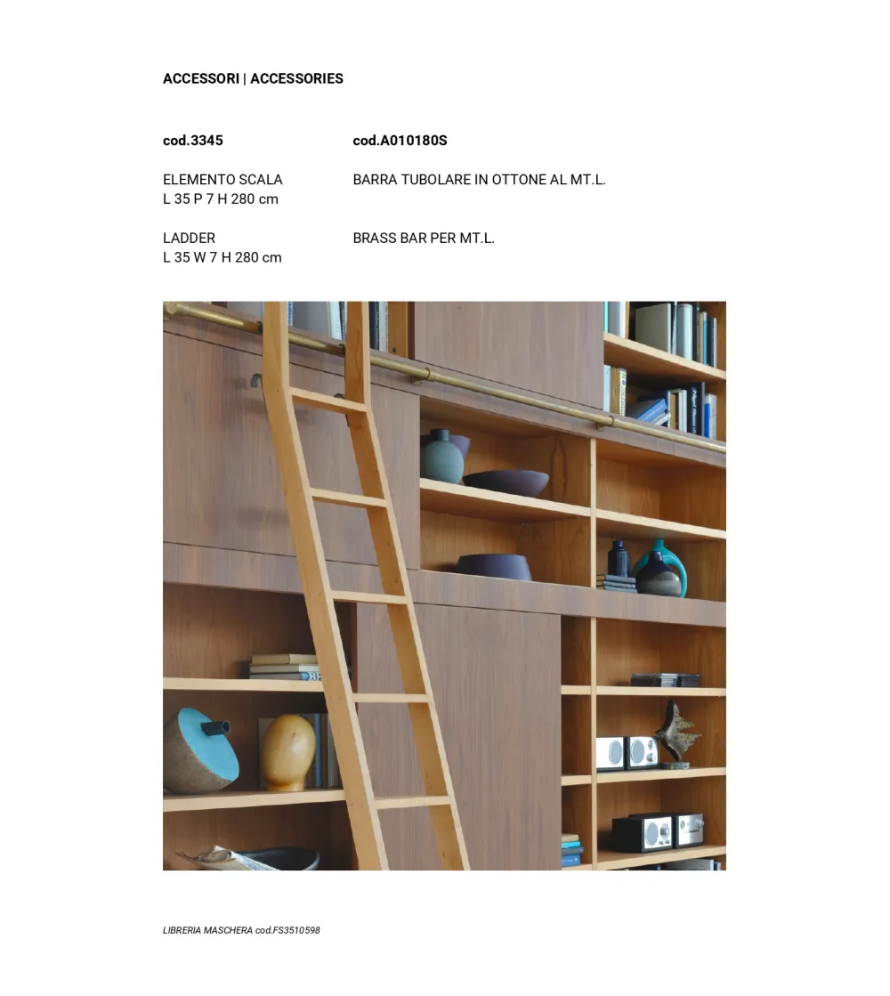 Libreria Componibile Maschera...
