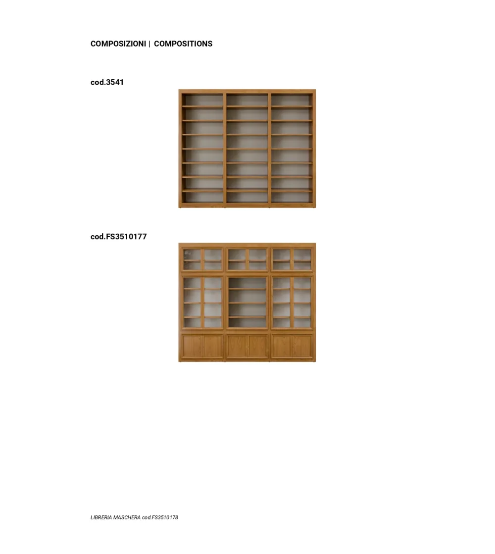 Bibliothèque Modulable Maschera -...