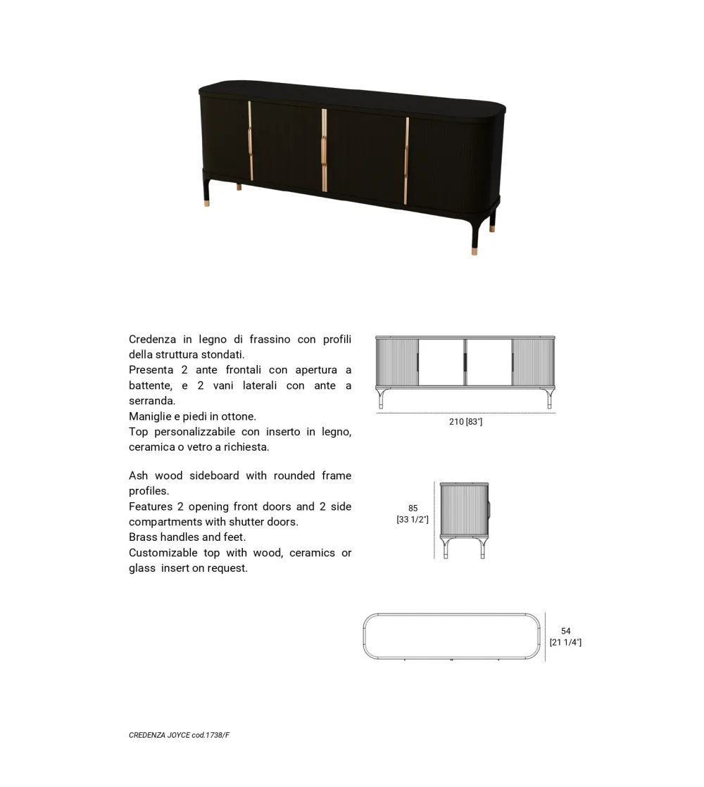 Morelato - Zeitgenössisches Sideboard...