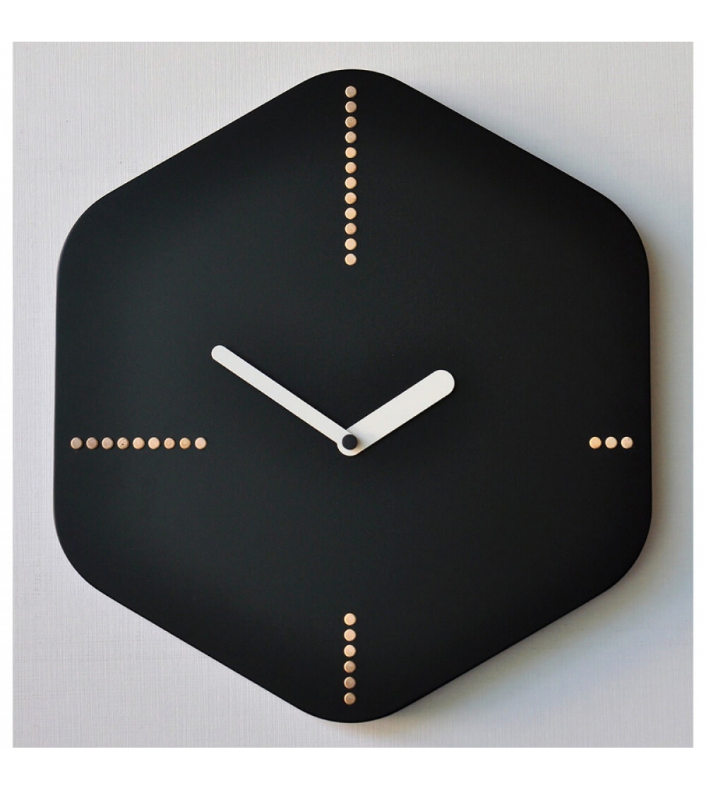 Reloj de Pared Hexagon Pirondini Italia